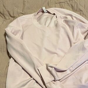 lululemon softstreme Light Pink Sweatshirt